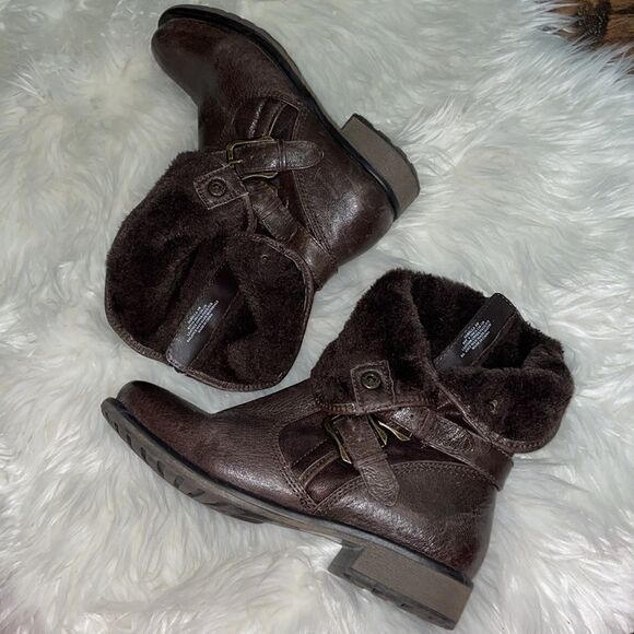 ✨Baretraps Sabella Brown Leather Ankle Boots - Picture 5 of 9